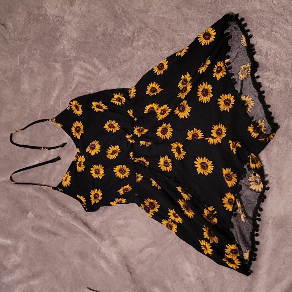 Sunflower Romper